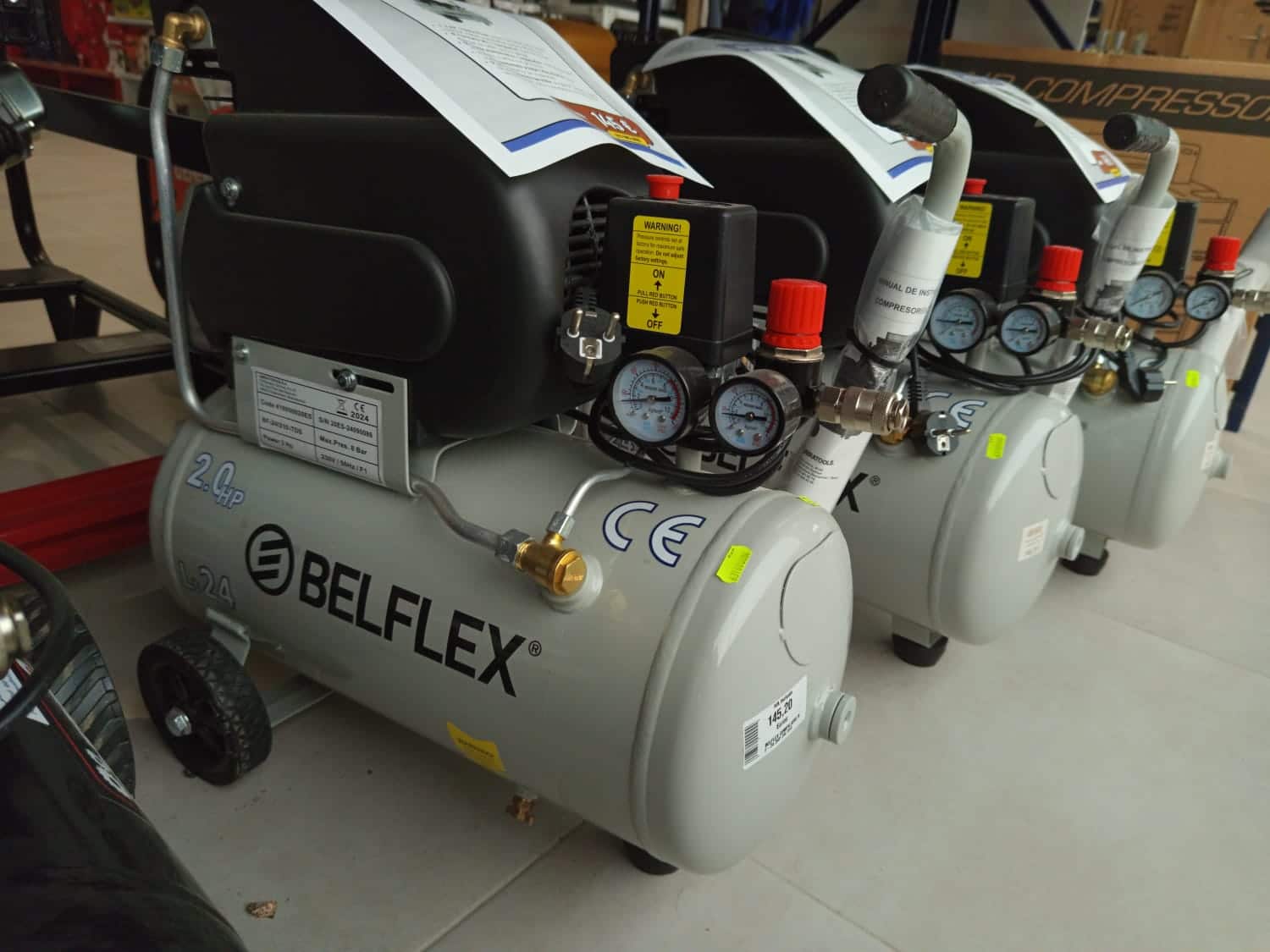 Belflex Compresor 24L