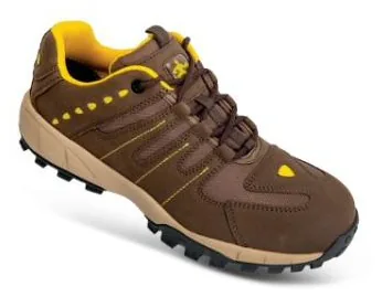 Zapato deportivo de seguridad S1P Protecbase Brown