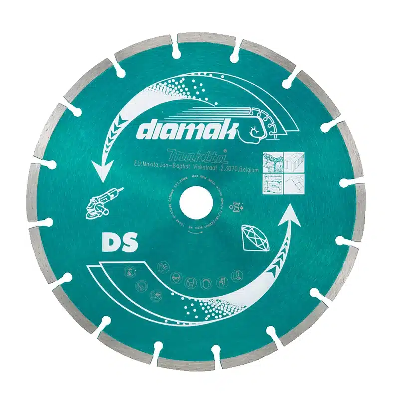 Disco de diamante segmentado de 230 mm