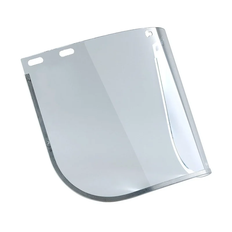 Visor transparente de pantalla facial