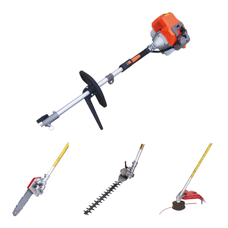Multicutter Camon GJD330 con motosierra de pértiga, cortasetos y rebordeador