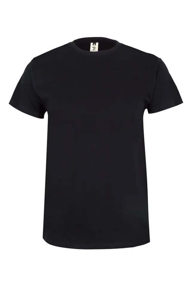 Camiseta de algodón Melbourne 155 g Mukua MK022CV, negro