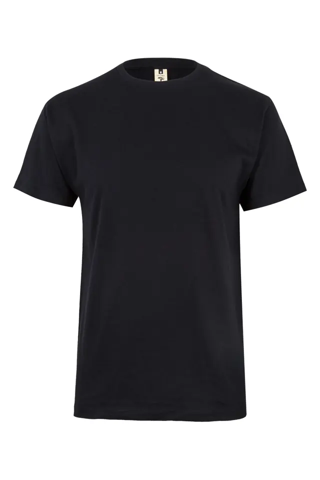 Camiseta de algodón Palm 190 g Mukua MK023CV, negro