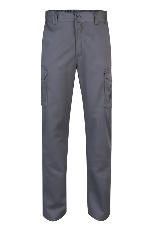 Pantalón stretch multibolsillos 240 g Velilla 103002S, gris