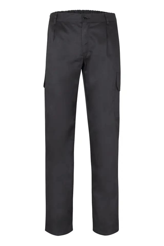 Pantalón multibolsillos forrado Velilla 103006, negro