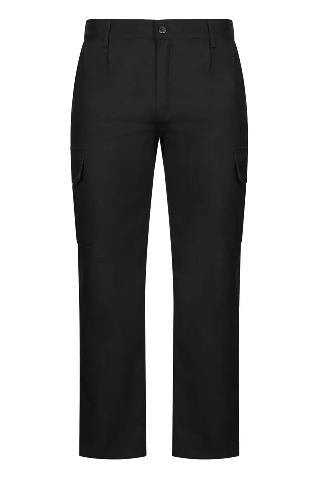 Pantalón multibolsillos 100 % algodón Velilla 103013, negro