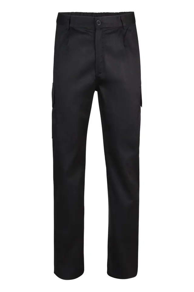 Pantalón multibolsillos 200 g Velilla 345, negro