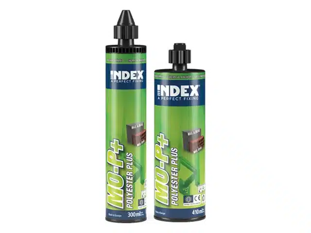 MO-P+ · poliéster con estireno · 300 ml INDEX 300 ml