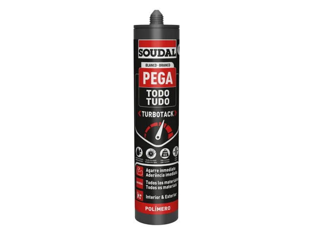 Pega Todo Turbotack · montaje Soudal 290 ml