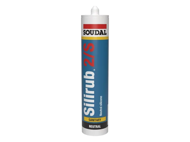 Silirub 2S · neutra sanitaria Soudal 300 ml