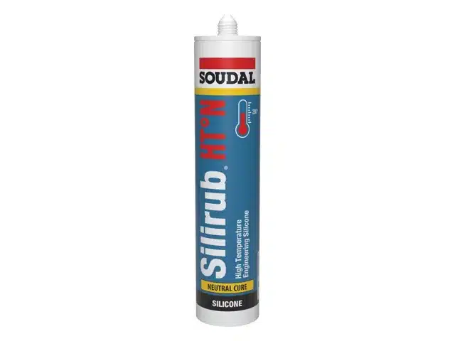 Silirub HT-N · alta temperatura Soudal 290 ml