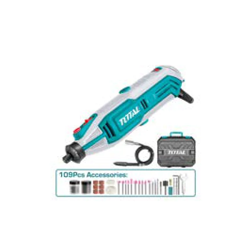 Multiherramienta rotativa TOTAL de 130 W con accesorios