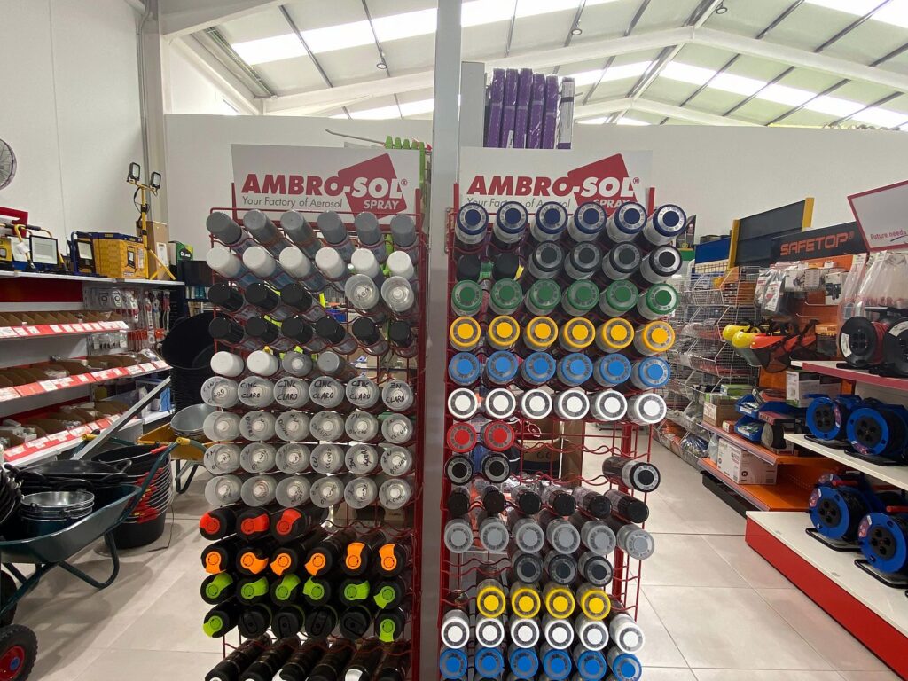 Sprays técnicos y química industrial en Viangea